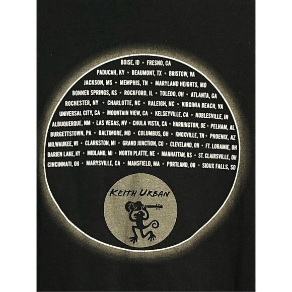 Vintage Y2K Keith Urban Tour Tee - Picture 4 of 8